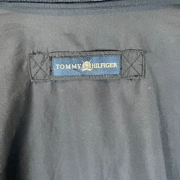 VTG Tommy Hilfiger Golf Jacket Mens XL Navy Blue‎ Bomber 90s Streetwear Y2K - Picture 6 of 7